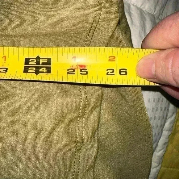 Lularoe medium khaki Lynnae long sleeve with rose print. NWT - Picture 6 of 7